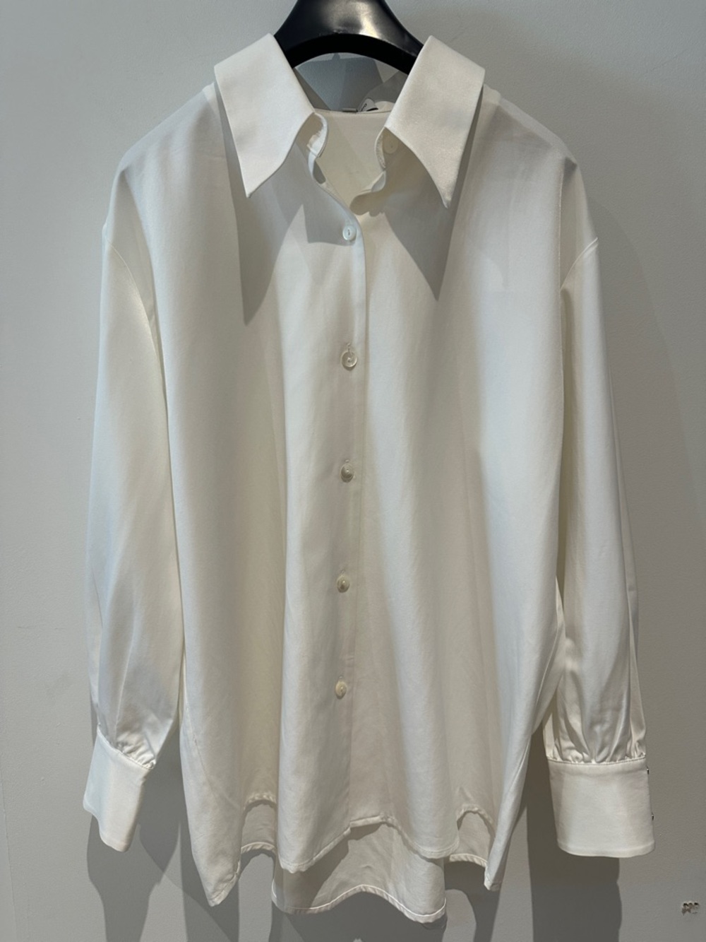 NWOT - Petite Studio Classic Women’s White Button-Up Shirt